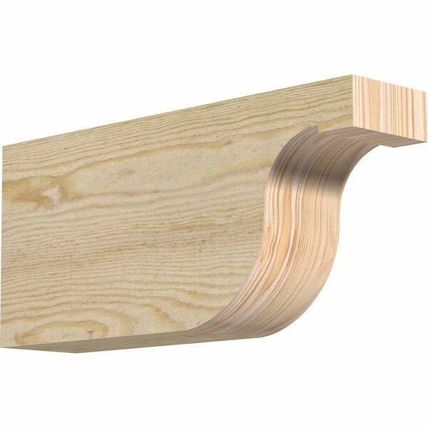 Ekena Millwork Del Monte Rough Sawn Rafter Tail, Douglas Fir, 4"W x 8"H x 18"L RFT04X08X18DEL00RDF - main